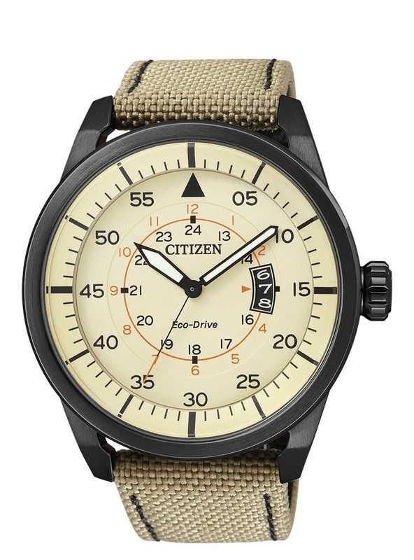 Reloj Citizen Hombre AW1365-19P Piel Beige