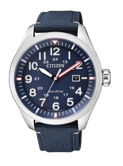 Reloj Citizen Hombre AW5000-16L Nylon Azul