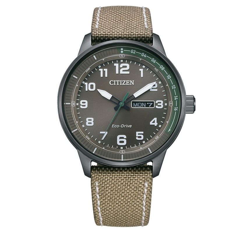 Reloj Citizen Hombre BM8595-16H Tejido Marrón