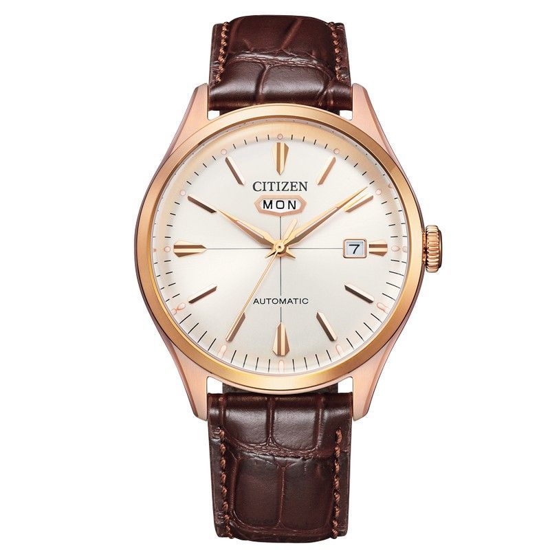 Reloj Citizen Hombre NH8393-05A Piel Marrón