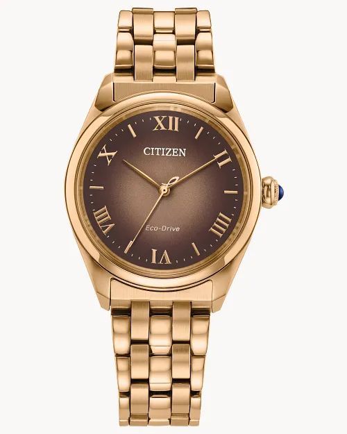 Reloj Citizen Mujer EM1143-81Z Acero Eco-Drive Analógico Rose