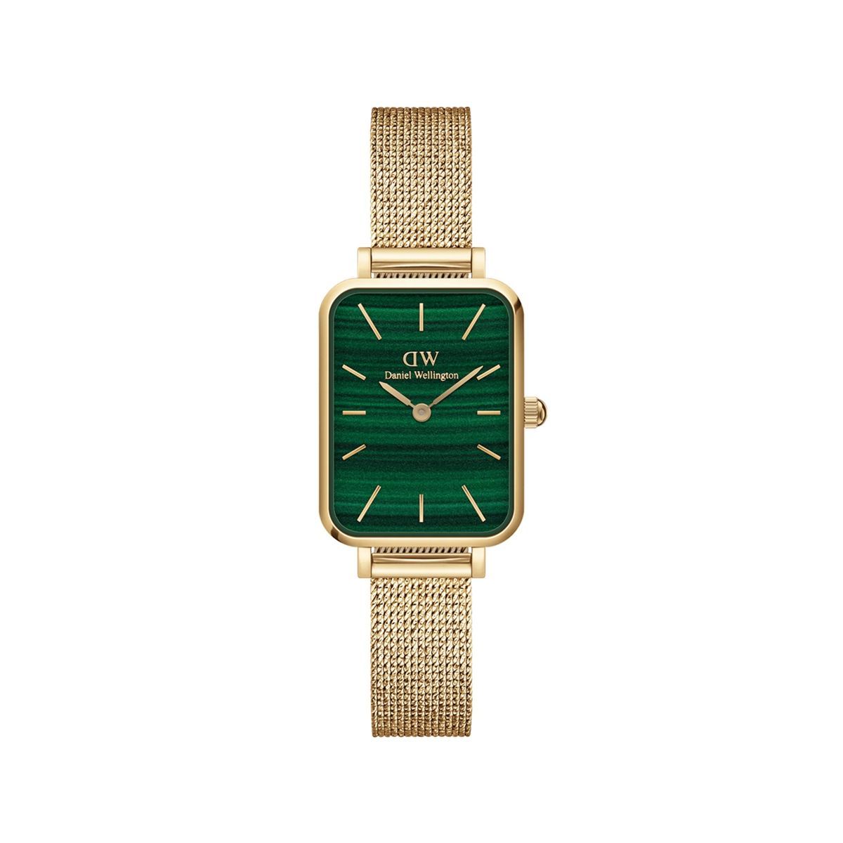 Reloj Daniel Wellington Quadro Pressed Evergold Green