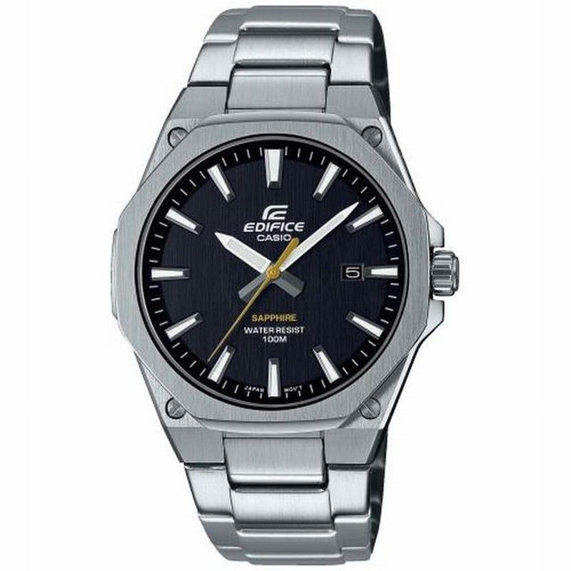 Reloj de hombre Casio Edifice en acero con cristal de zafiro