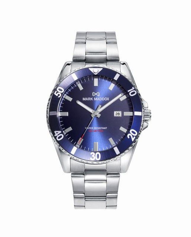 Reloj de hombre Mark Maddox Mission 3 agujas Blue