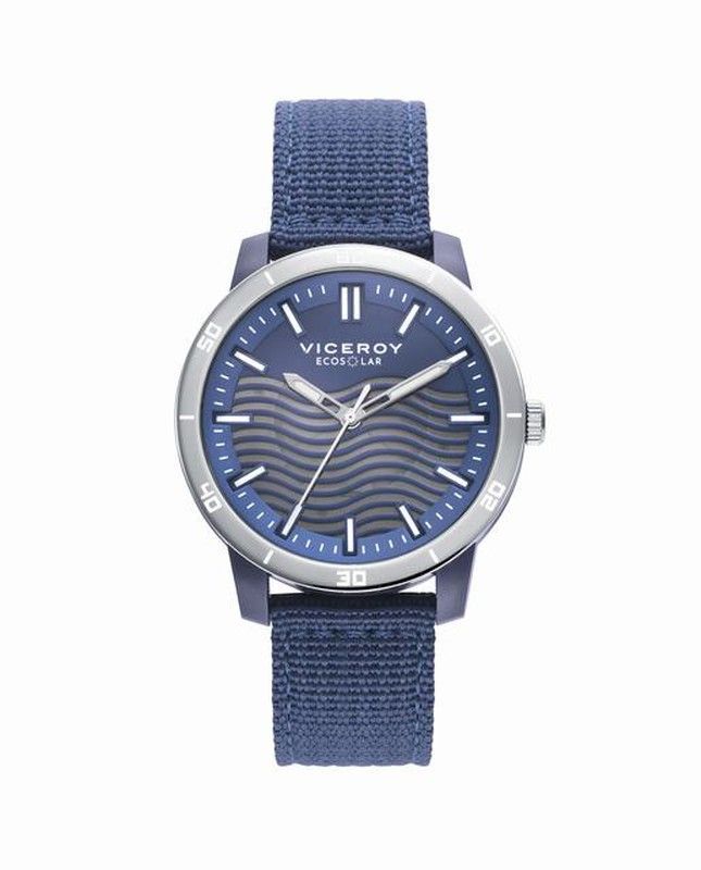 Reloj de hombre Viceroy Ecosolar Azul