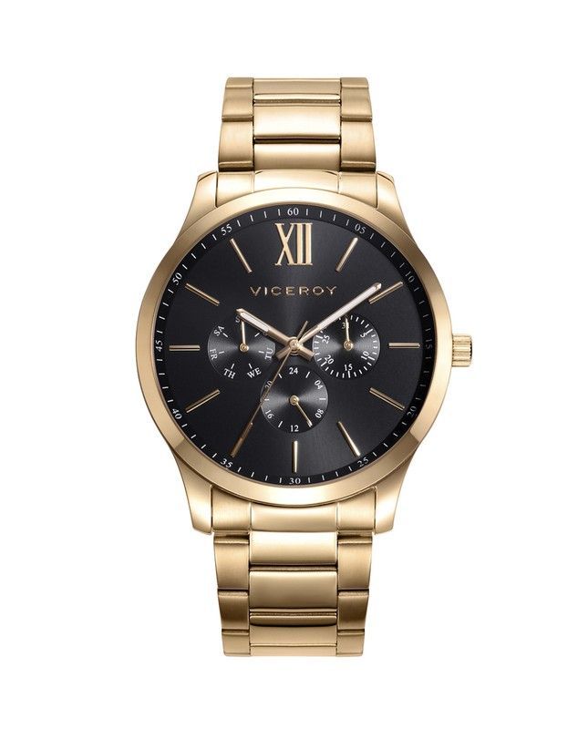 Reloj de hombre Viceroy Magnum Dorado Multifunción