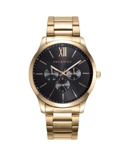 Reloj de hombre Viceroy Magnum Dorado Multifunción