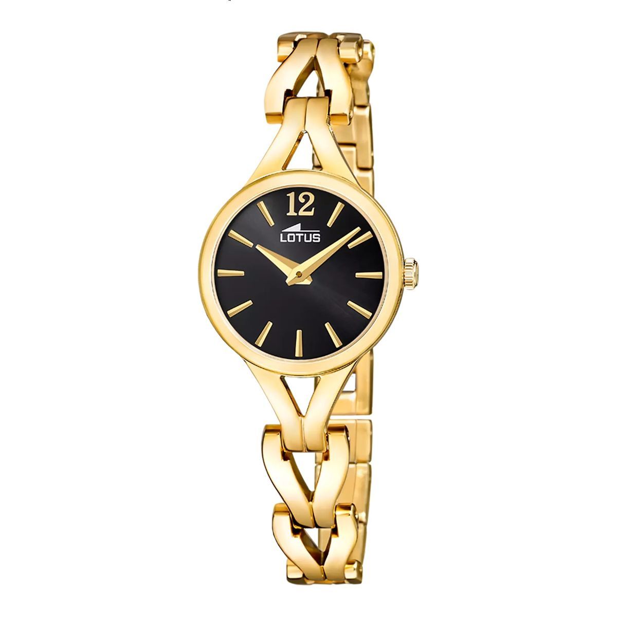 Reloj de mujer Lotus 19023/3 Old Money Gold Black