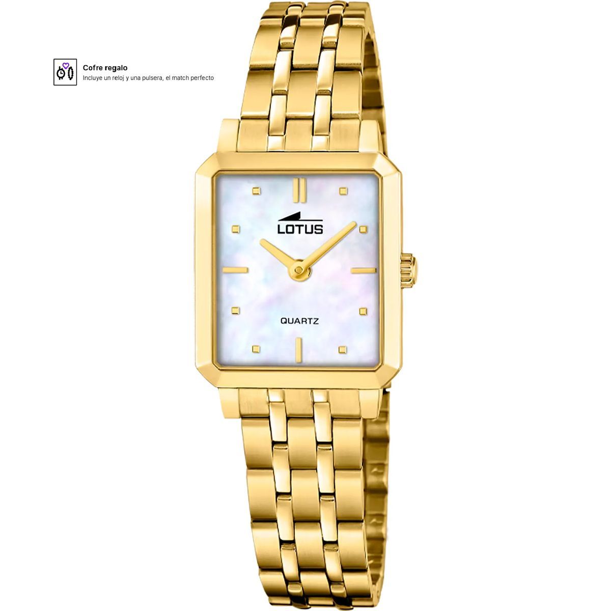 Reloj de mujer Lotus Together 19009/1 esfera nácar Gold
