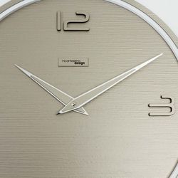 Reloj de pared Circulum big e PVC compacto, Ø59 cm