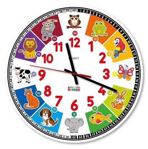 Reloj Didáctico: Animales