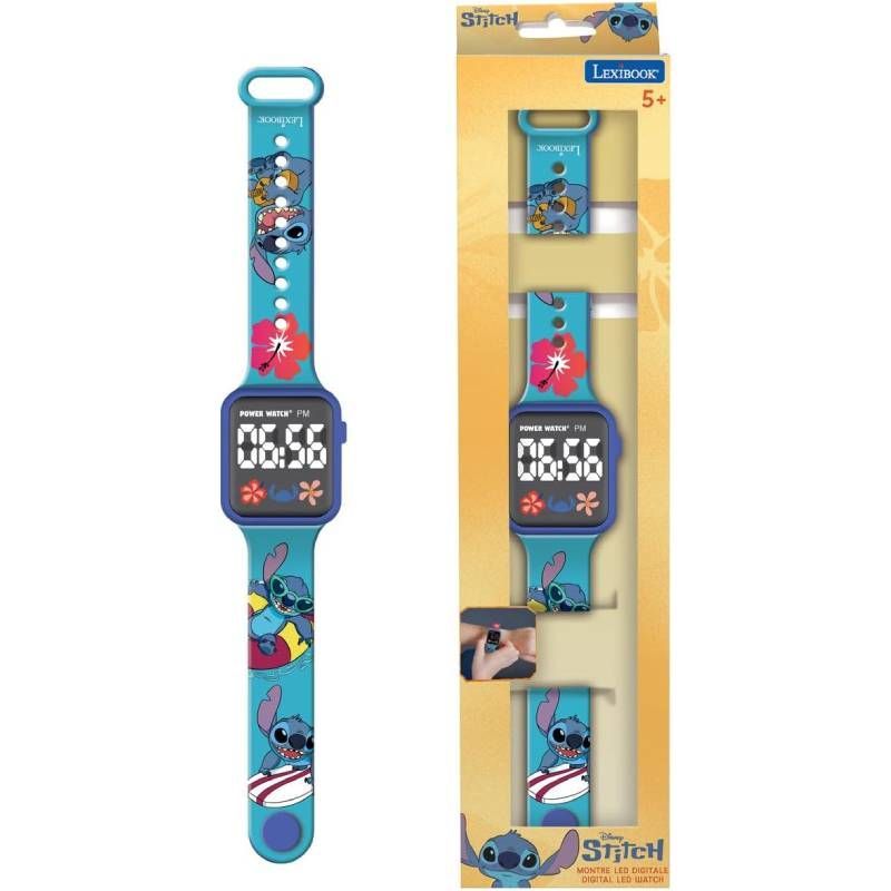 RELOJ DIGITAL STITCH LED