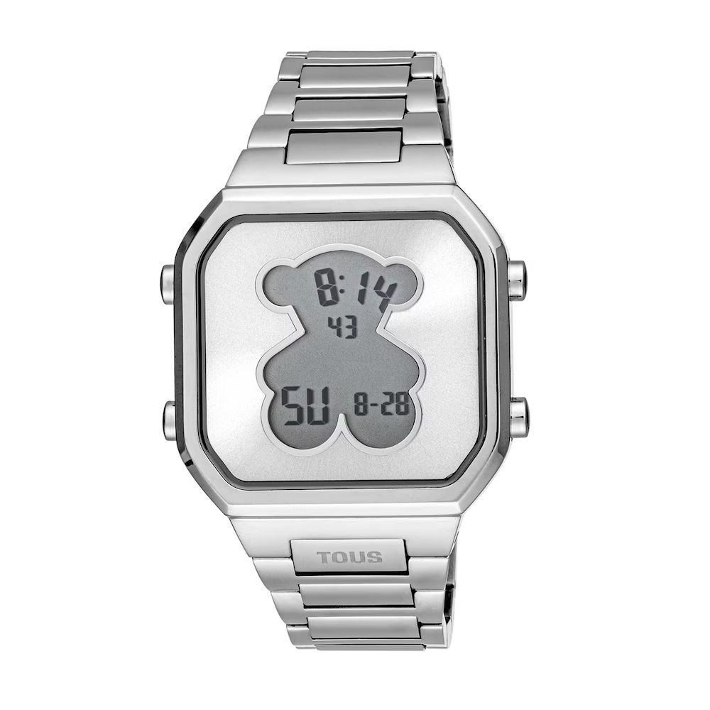 Reloj Digital Tous D-Bear Silver