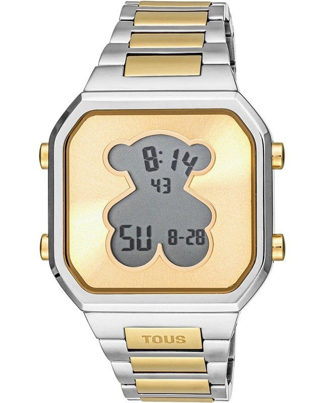 Reloj Digital Tous D-Bear Silver & Gold