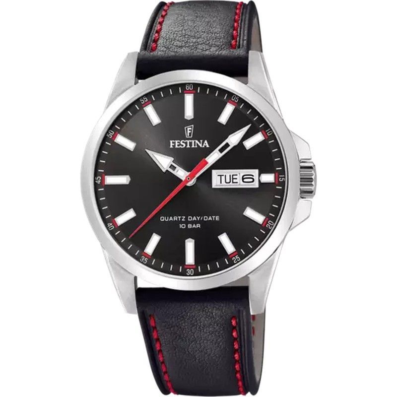 Reloj Festina Hombre F20358/4 Piel Negra