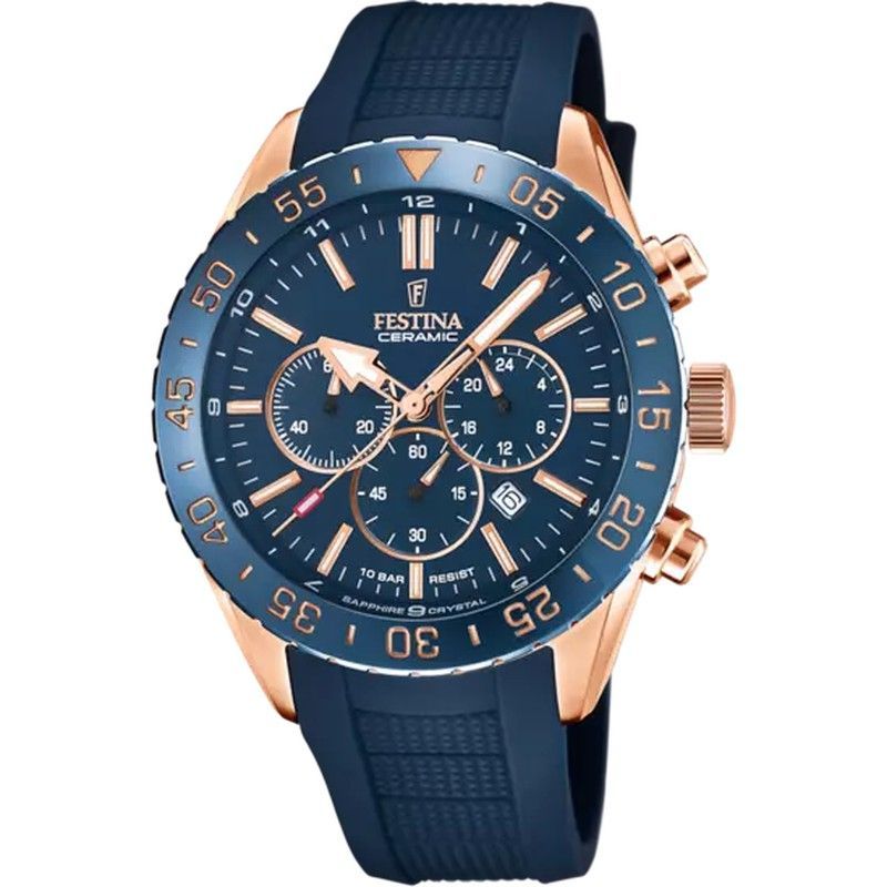 Reloj Festina Hombre F20516/1 Cerámica Sport Azul