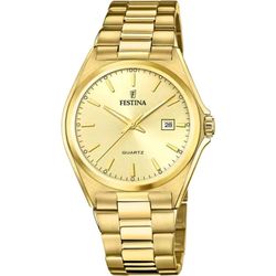 Reloj Festina Hombre F20555/3 Acero Dorado
