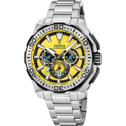 Reloj Festina Hombre F20724/4 Acero Chrono Bike Amarillo