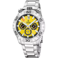 Reloj Festina Hombre F20743/4 Cronógrafo Acero Plateado
