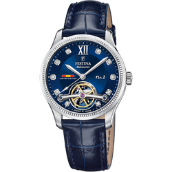 Reloj Festina Mujer F0120/2 Piel Azul Automático Edición Especial 120 Aniversario