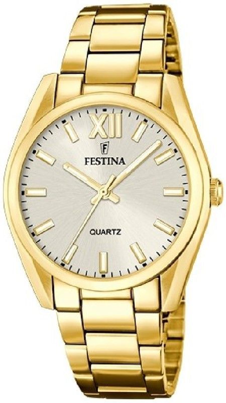 Reloj Festina Mujer F20640/1 Acero Dorado