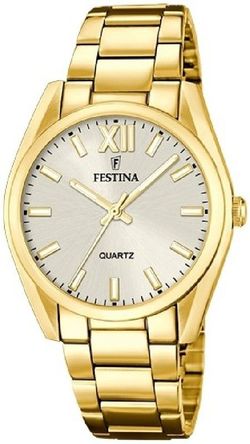 Reloj Festina Mujer F20640/1 Acero Dorado
