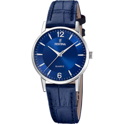 Reloj Festina Mujer F20691/4 Acero Piel Azul Analógico