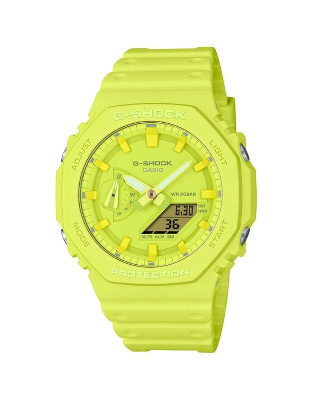 Reloj G-Shock Casio GA-2100-9A9ER Sport Amarillo