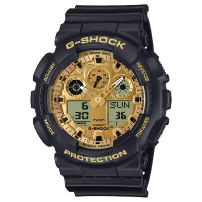 Reloj G-SHOCK modelo GA-100GGB-1A9ER marca Casio para Hombre