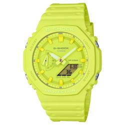 Reloj G-SHOCK modelo GA-2100-9A9ER marca Casio Hombre