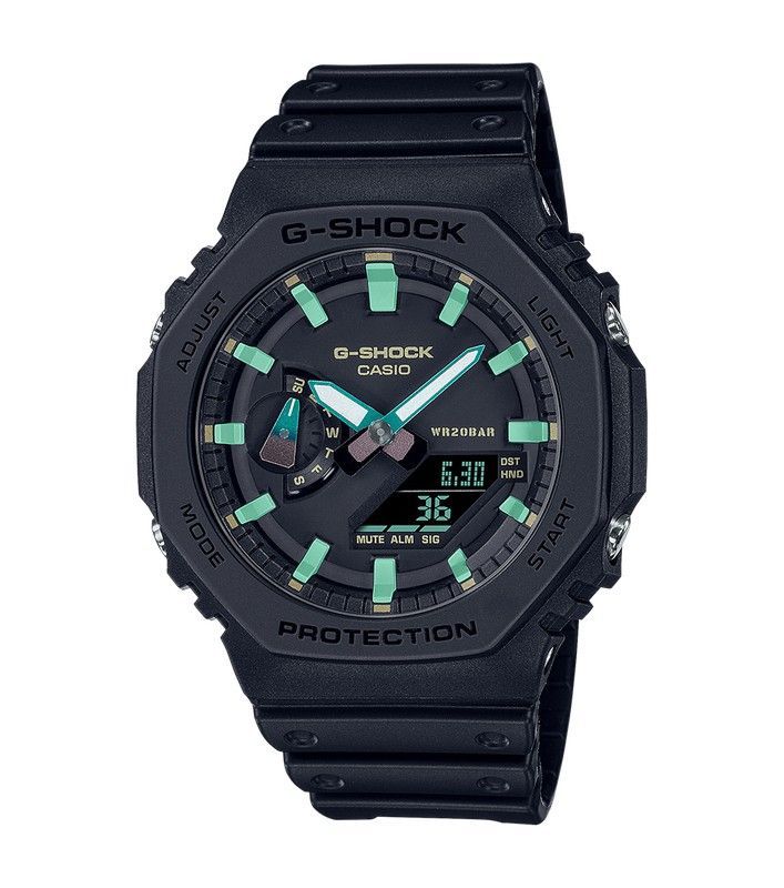 Reloj G-SHOCK modelo GA-2100RC-1AER marca Casio Hombre