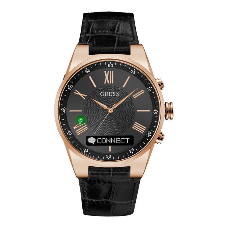 Reloj Guess Hombre C0002MB3 Connect Piel Negro