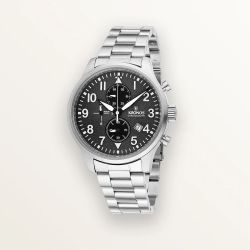 Reloj KRONOS Pilot Chronograph Black. K010.8.55.19