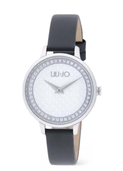 Reloj LIU-JO Casual Shine plateado y negro -32mm. TLJ2764