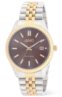 Reloj LIU-JO Interest marron y oro rosa - 40mm. TLJ2421