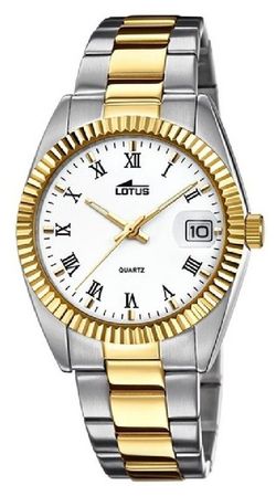 Reloj Lotus Hombre 15197/1 Bicolor Plateado Dorado