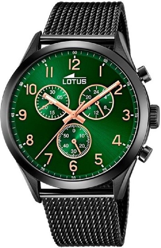 Reloj Lotus Hombre 18639/E Acero Negro
