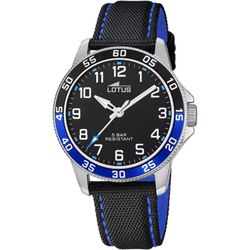 Reloj Lotus Infantil 18787/2 Piel Negro