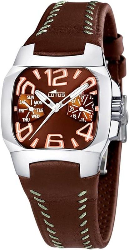 Reloj Lotus Mujer 15508/C Piel Marrón