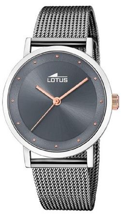 Reloj Lotus Mujer 18878/3 Acero Negro