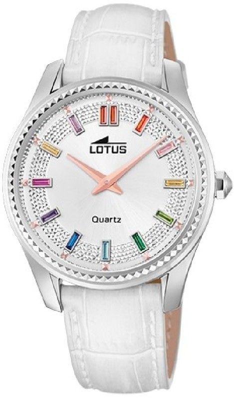 Reloj Lotus Mujer 18899/1 Piel Blanco