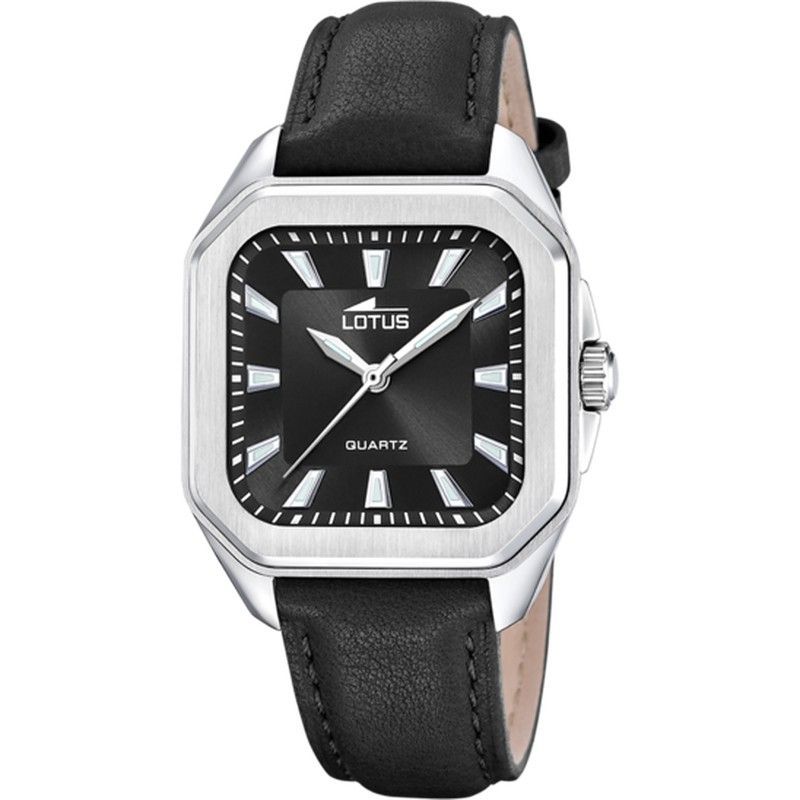 Reloj Lotus Mujer 18968/6 Piel Negro