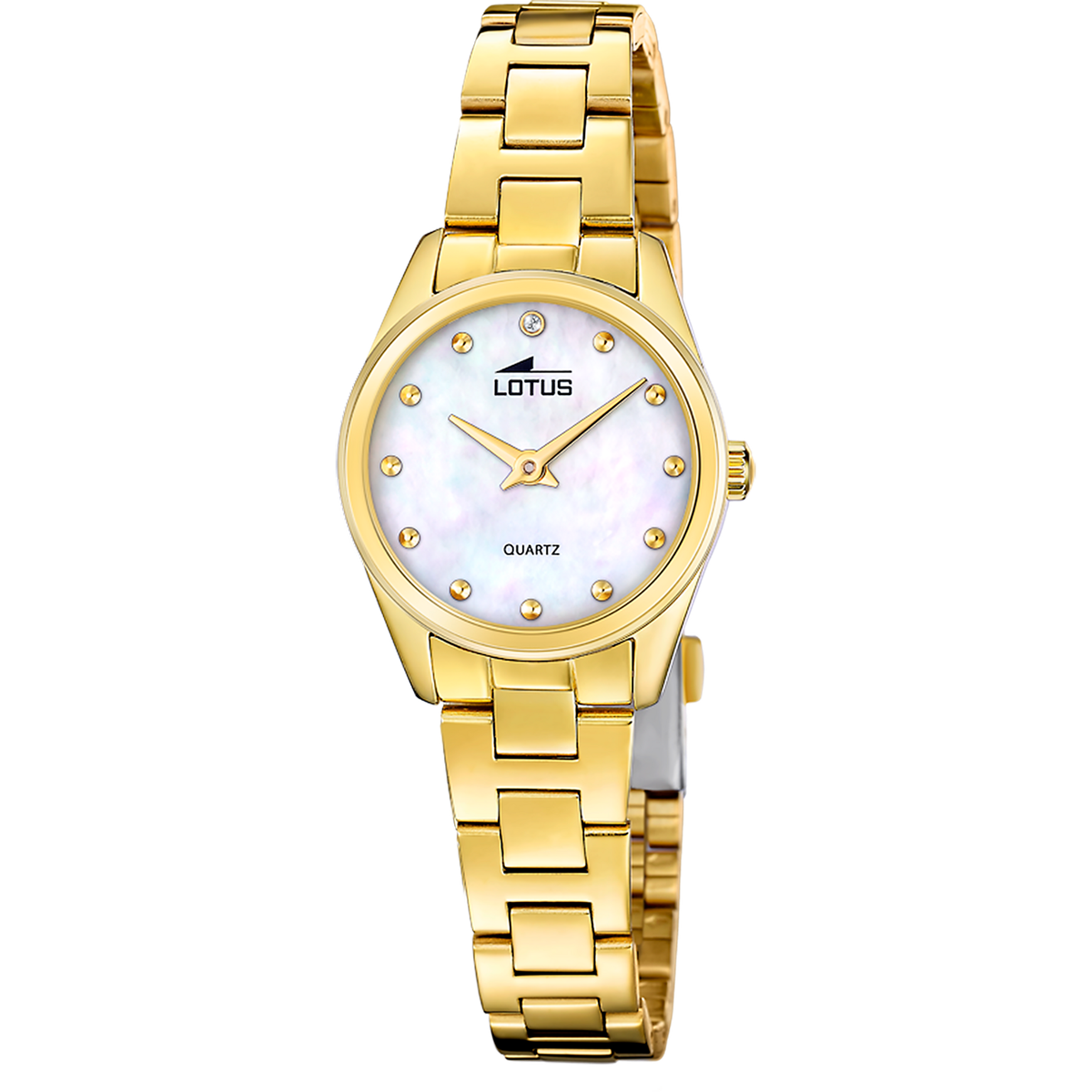 Reloj Lotus Mujer 19007/1 Acero Dorado Con Pulsera