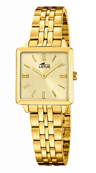 Reloj Lotus Mujer 19011/2 Acero Dorado