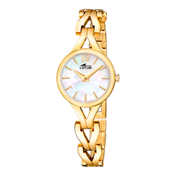 Reloj Lotus Mujer 19023/1 Acero Dorado