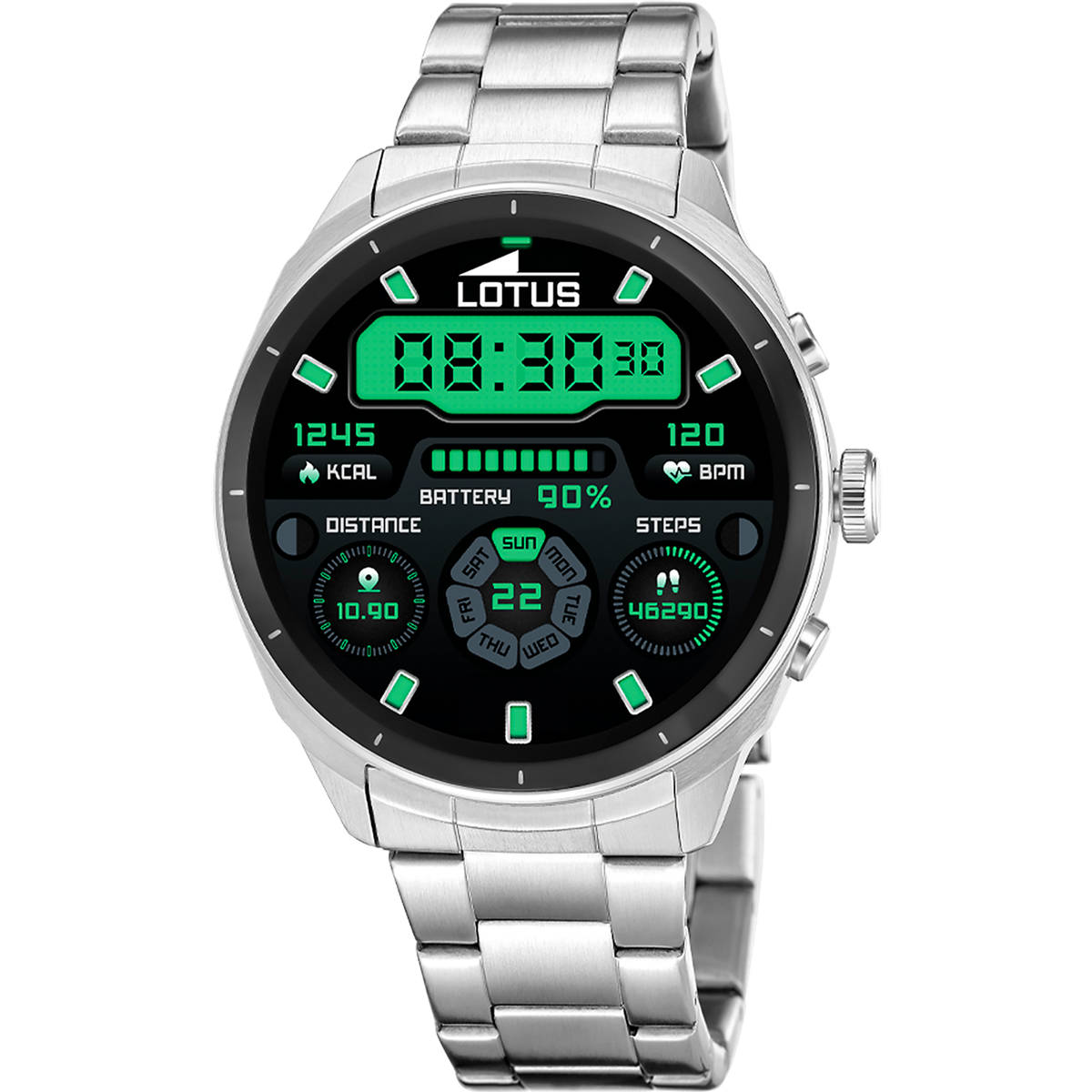 Reloj Lotus Smartwatch Hombre 50206/1 Acero Plateado