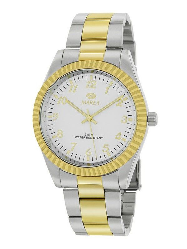 Reloj Marea Hombre B41250/2 Acero Plateado Dorado