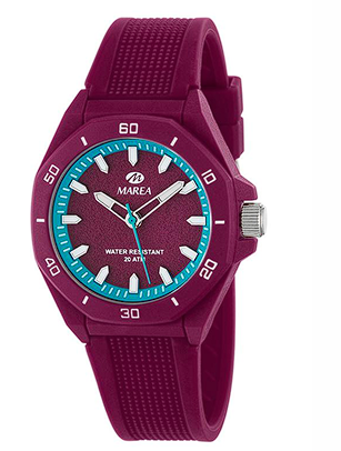 Reloj Marea Mujer B35379/6 Sport Vinotinto 20 ATM