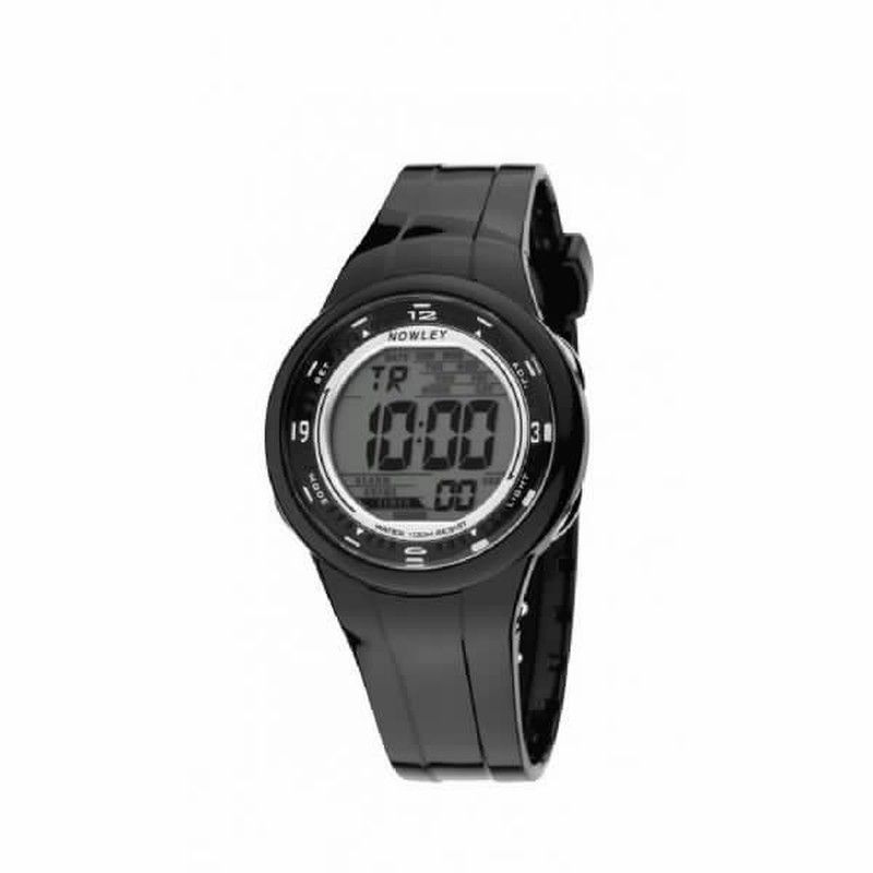 Reloj nowley de niñ@ digital en silicona negra.