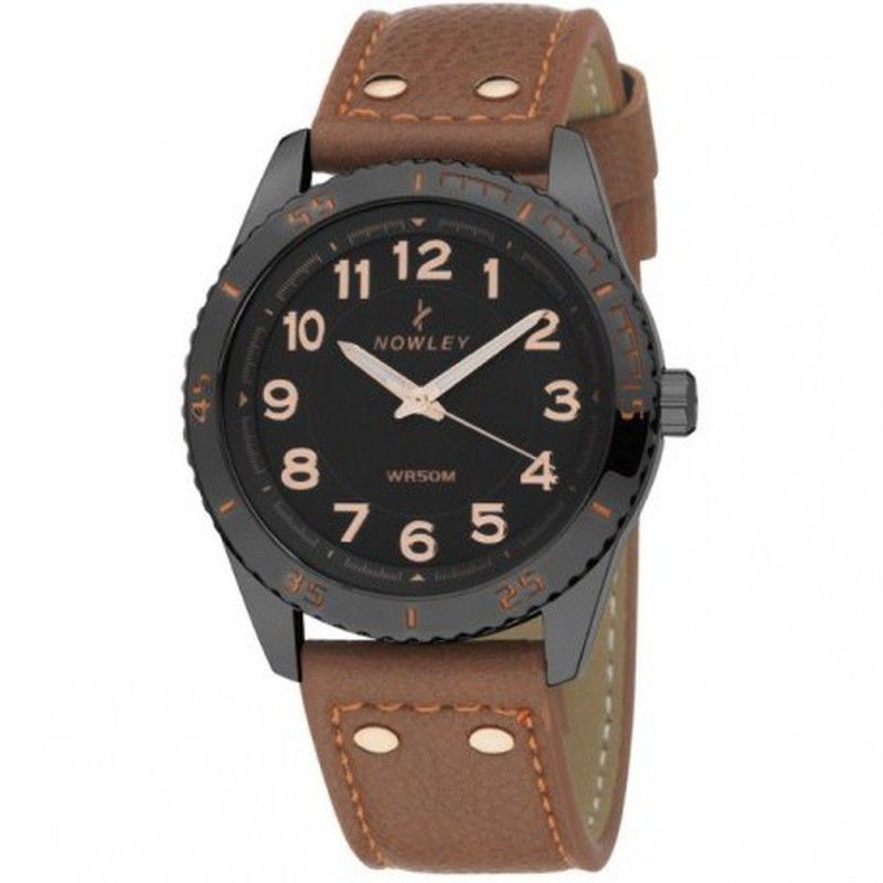 Reloj Nowley Hombre 8-5635-0-3 Piel Azul